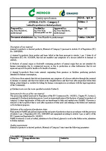 quality specification animal fat mrc strana 1